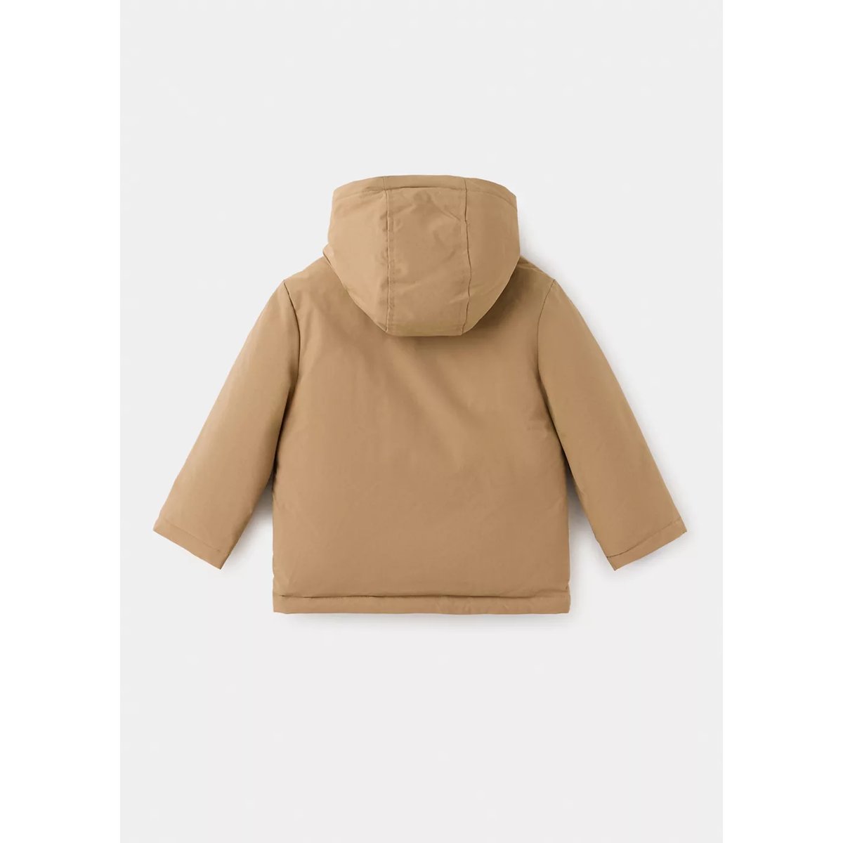 Anorak capuche poches marron moyen, MANGO BABY