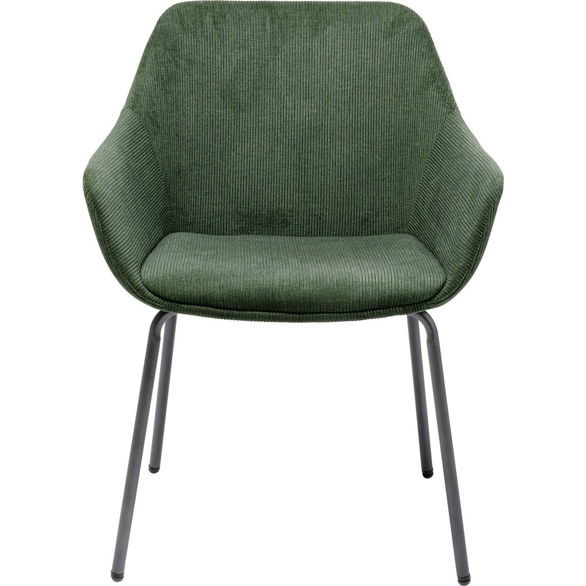 Chaise avec accoudoirs, AVIGNON vert, KARE DESIGN