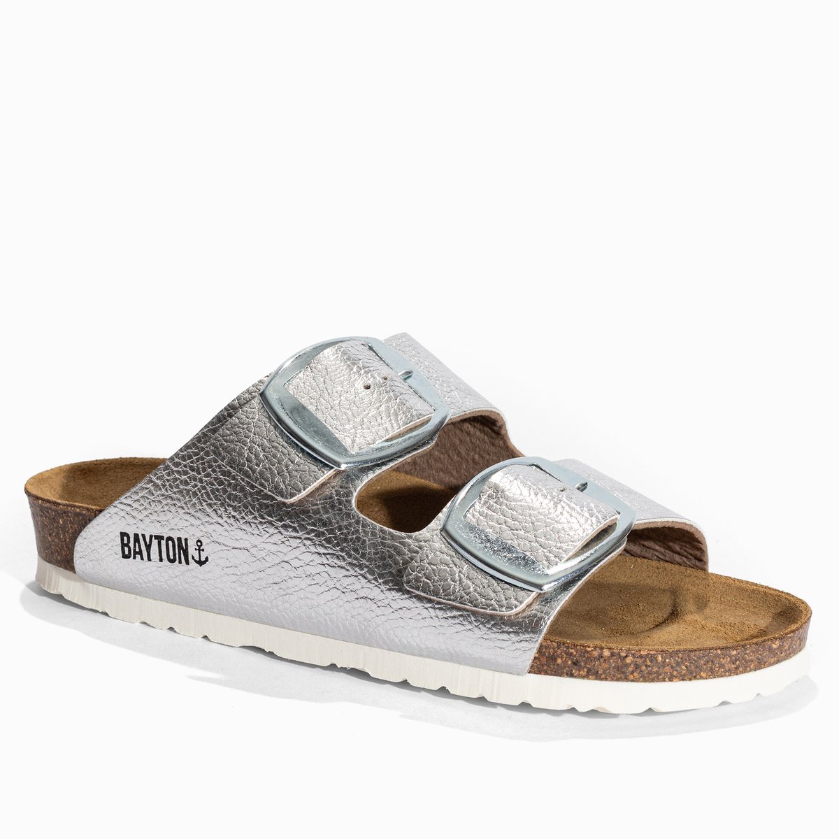 Sandales ALICANTE argent, BAYTON