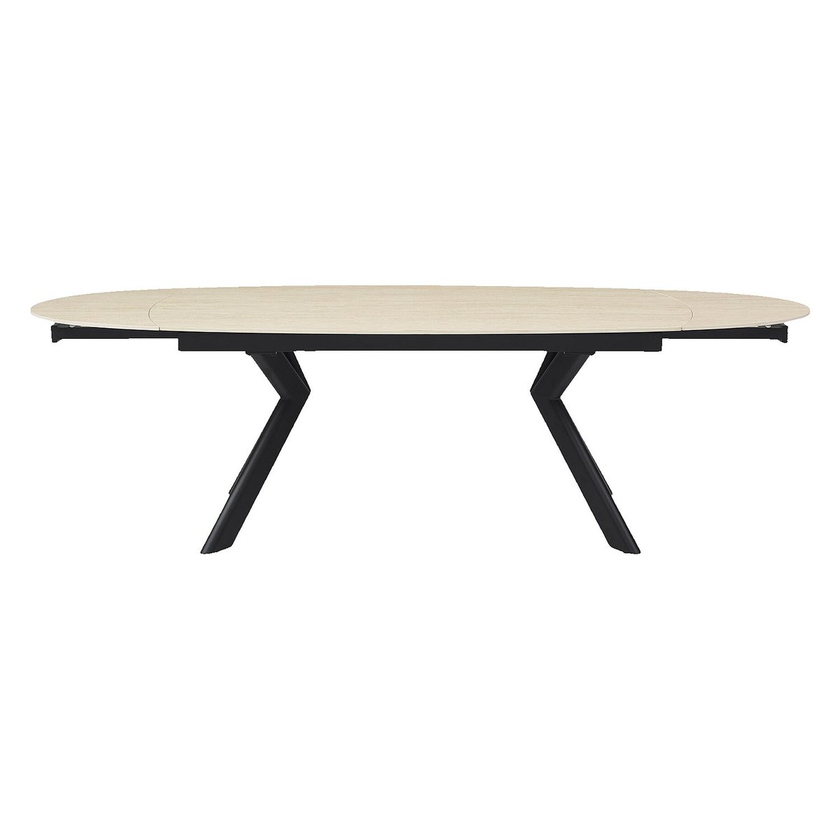 Table à manger céramique TIBUR beige, HABITAT