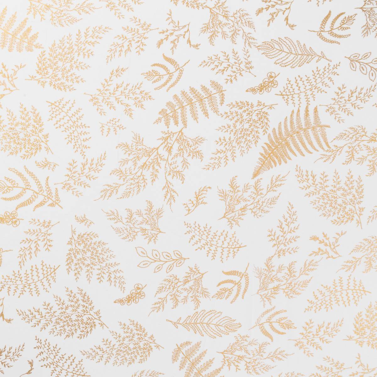 Nappe anti-tâche 140 x 240 cm blanc et or YLVA blanc, FEERIC LIGHTS & CHRISTMAS