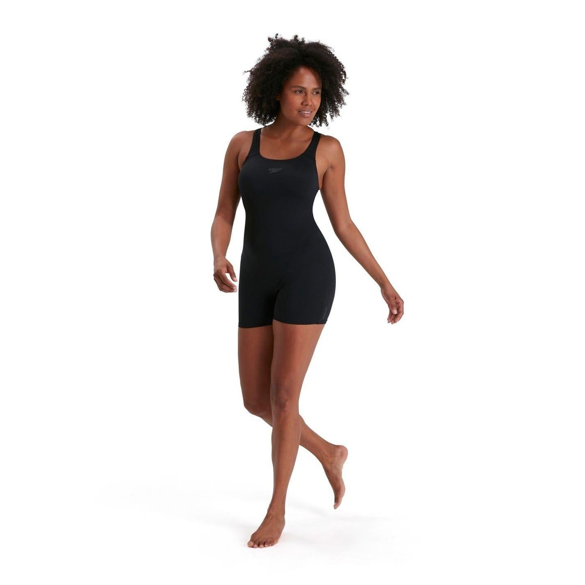 Maillot de bain shorty 1 pièce noir, SPEEDO