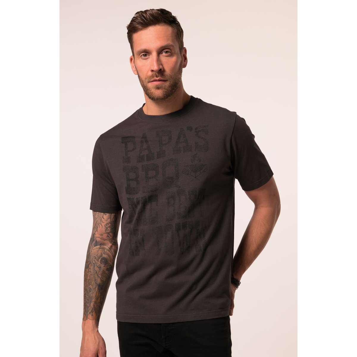 T-shirt à manches courtes anthracite, JP1880