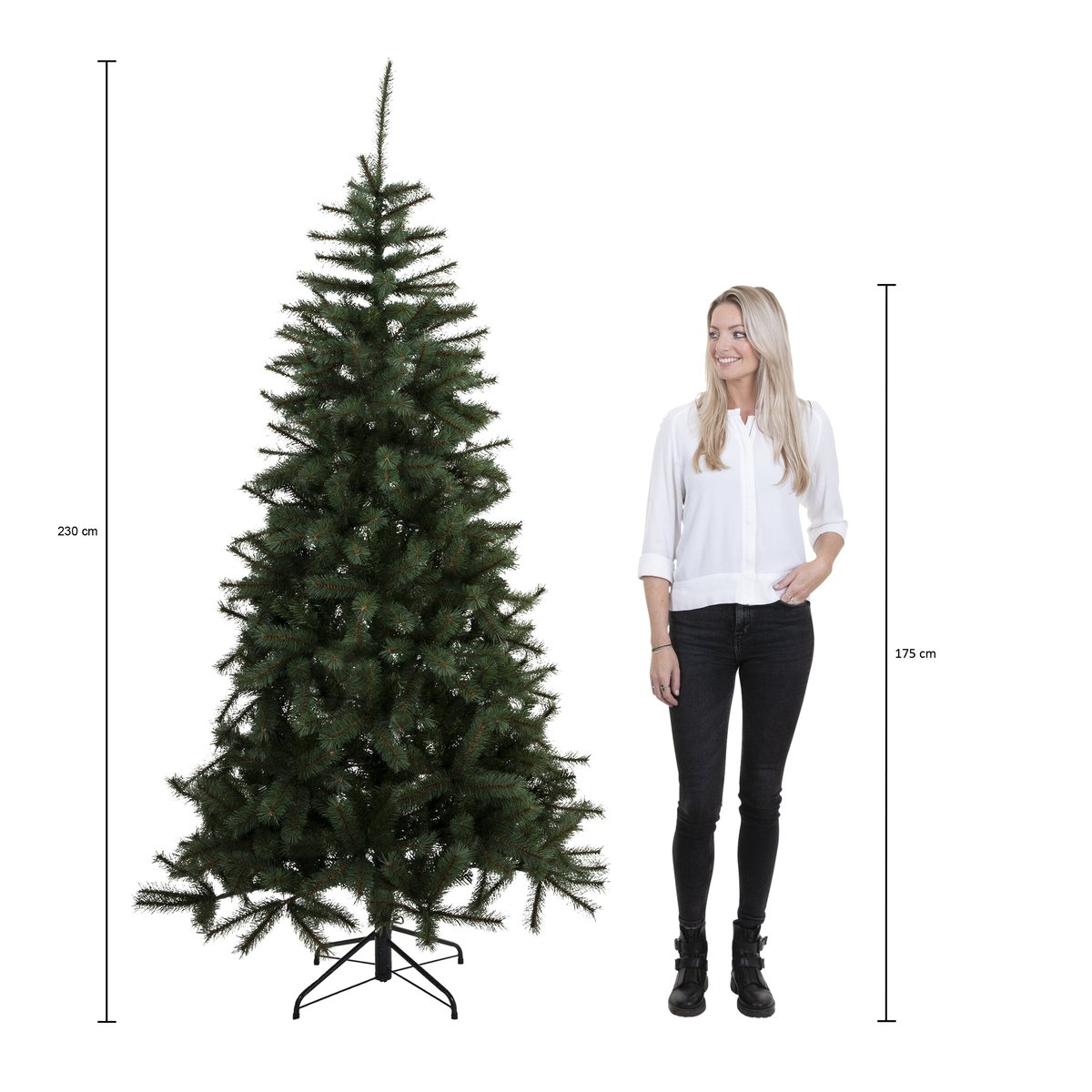 Sapin de Noël H230 cm BRISTLECONE vert, TRIUMPH TREE