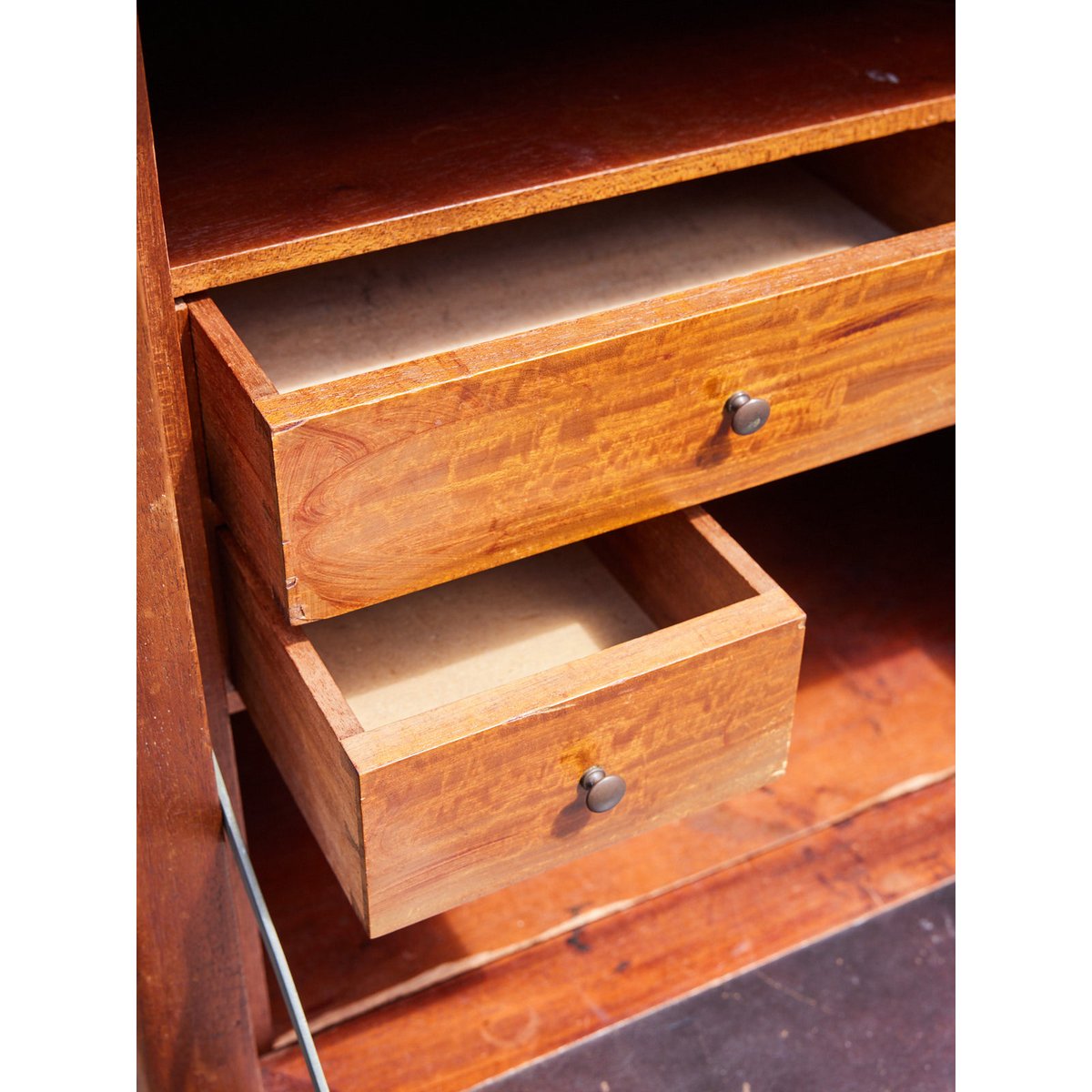 Grand secrétaire en bois Honoré N°204 - Bon état bois foncé, DEBONGOUT