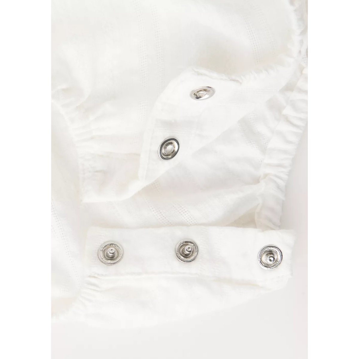 Chemise coton col Claudine blanc cassé, MANGO BABY