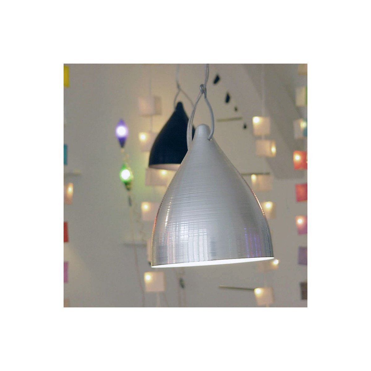 Lampe Cornette Suspendue Aluminium aluminium, TSE ET TSE ASSOCIÉES