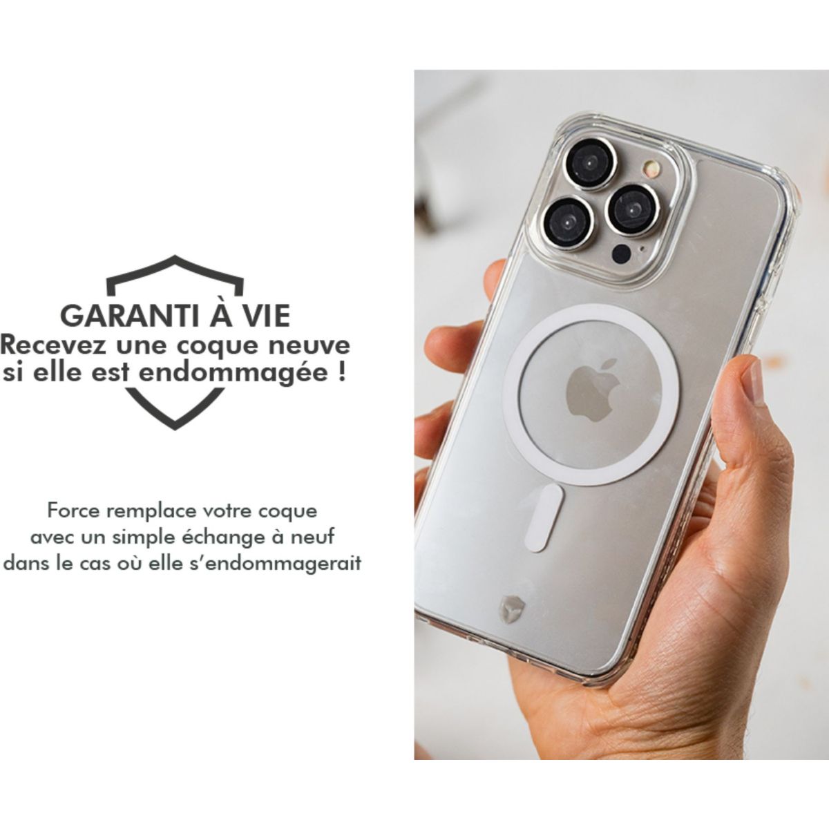 Coque Google Pixel 10 / 10 Pro Air Magnet couleur unique, FORCE CASE