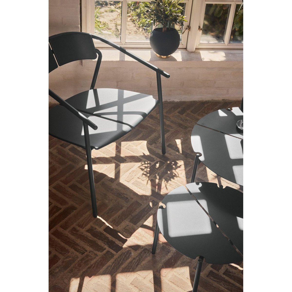 Table basse Novo dia 70cm noir, AYTM