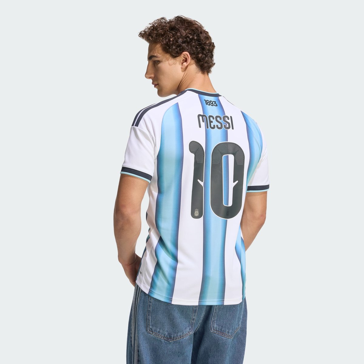 Maillot Domicile Argentine 26 Messi Maillot Domicile Argentine 26 Messi white / icey blue / light blue, adidas Performance