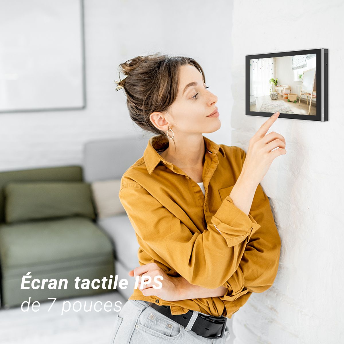 Ecran de vidéo-surveillance SD7-Ecran 7 tactile sans fil pour Ezviz couleur unique, EZVIZ