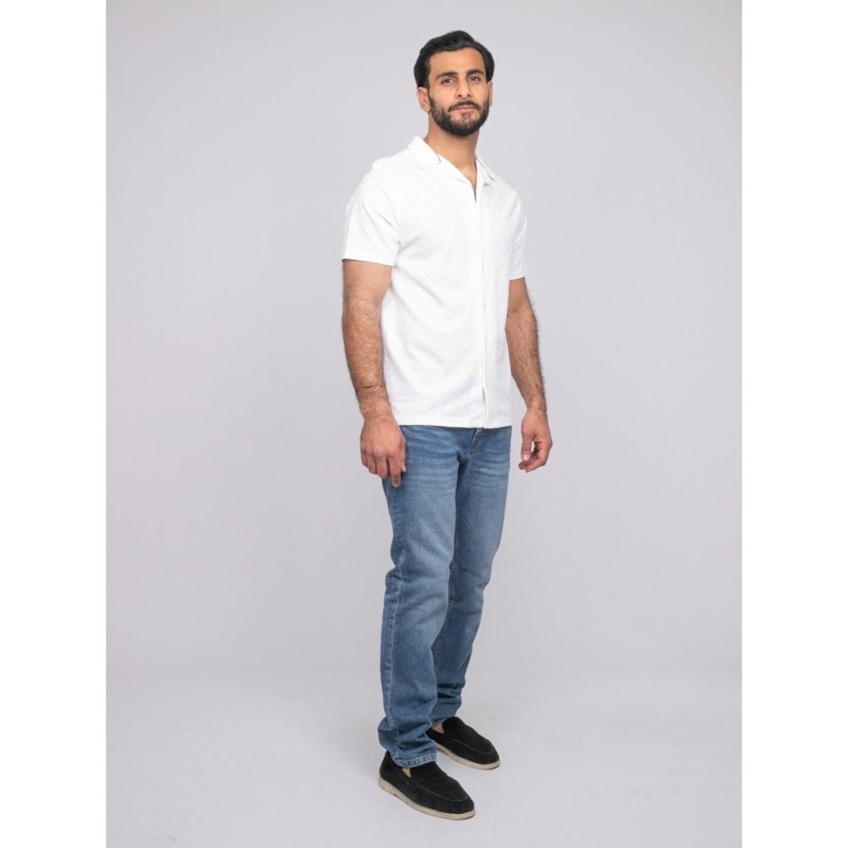 Chemise Manches Courtes Dropoleon ecru, RITCHIE