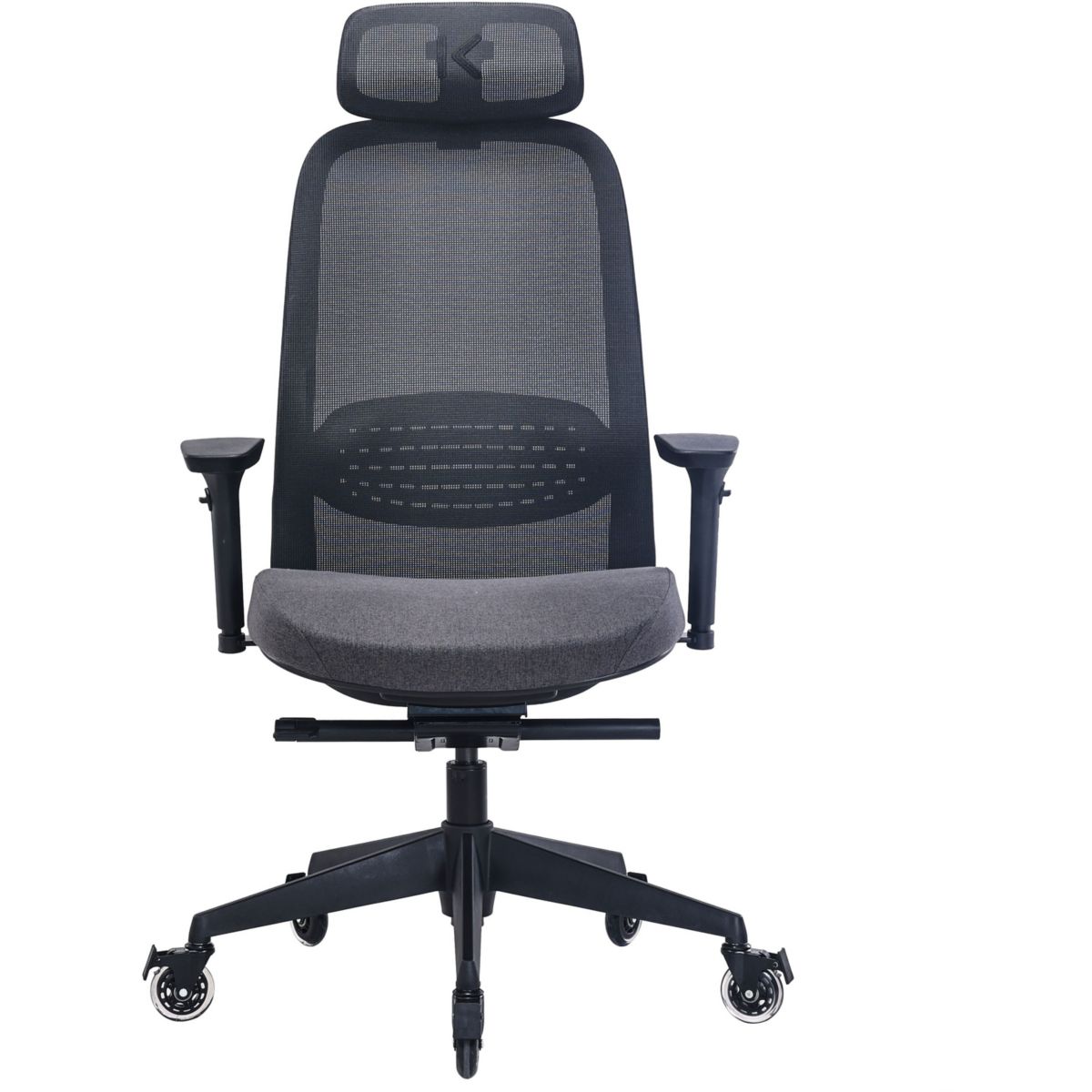 Chaise gaming C15 Ergo Noir Progress couleur unique, SKILLKORP