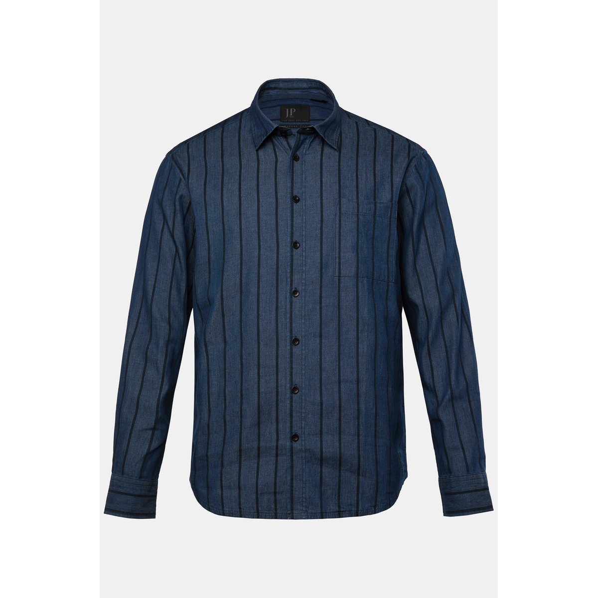Chemise à rayures bleu jean, JP1880