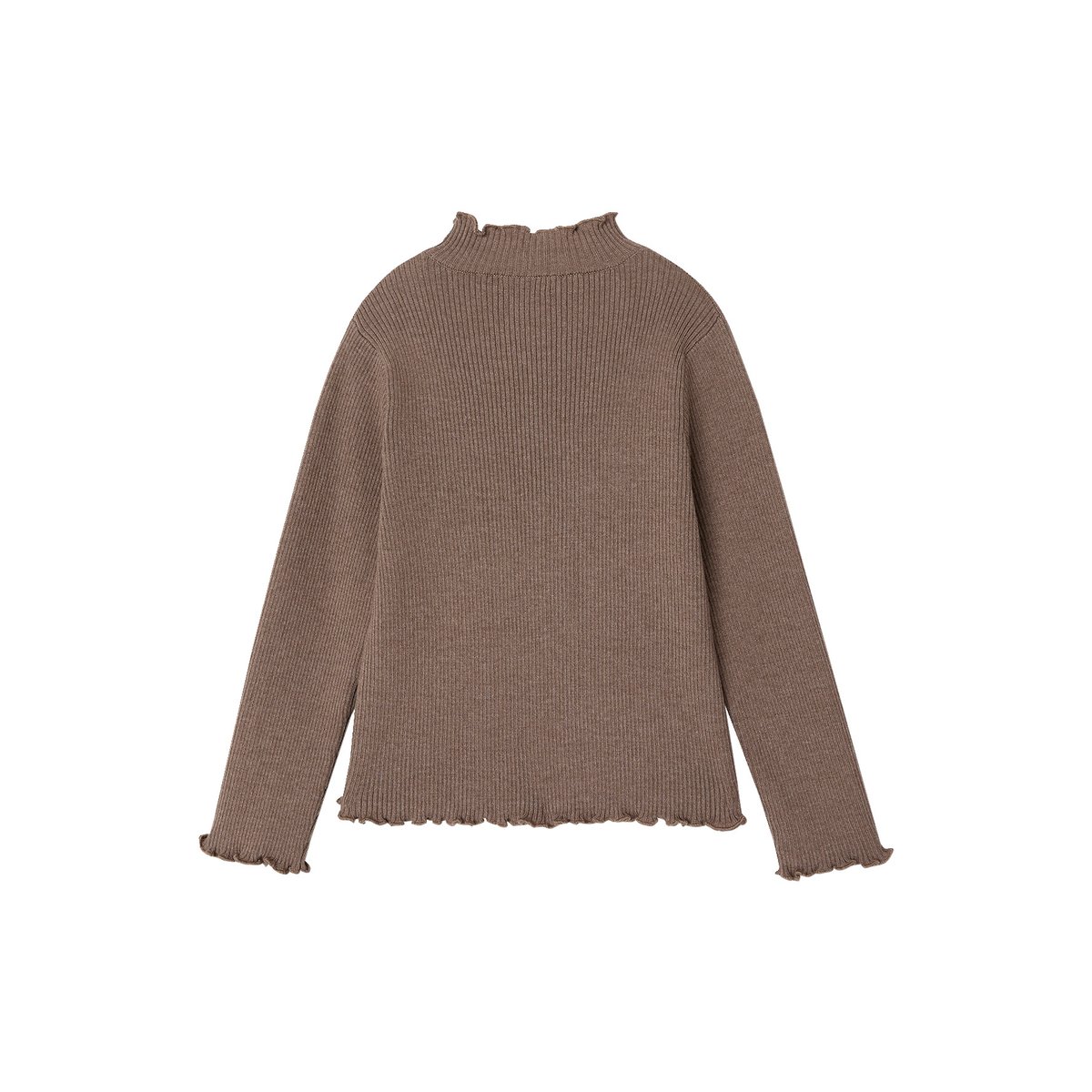 Sous-pull tricot taupe, VERTBAUDET