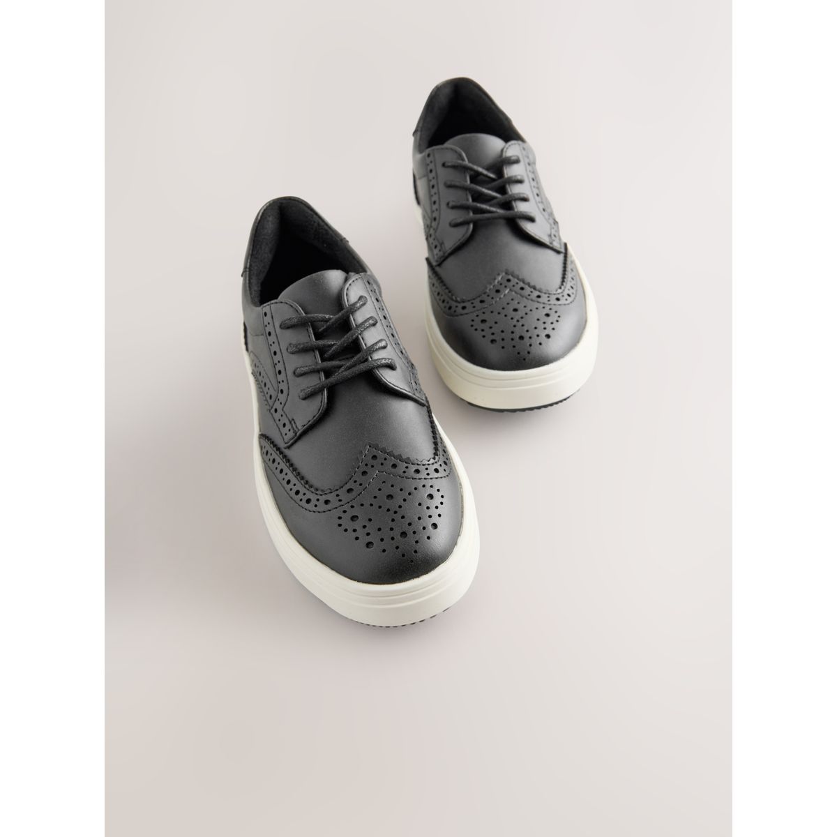Chaussures richelieu à lacets noir, NEXT