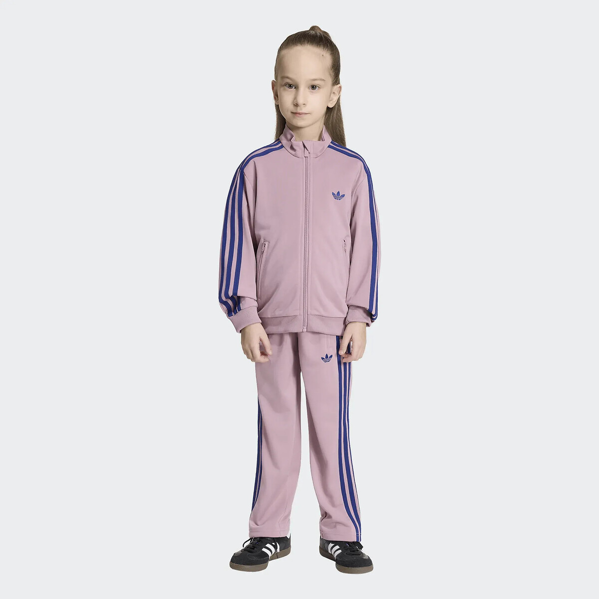 Junior Firebird Tracksuit light purple, adidas Originals