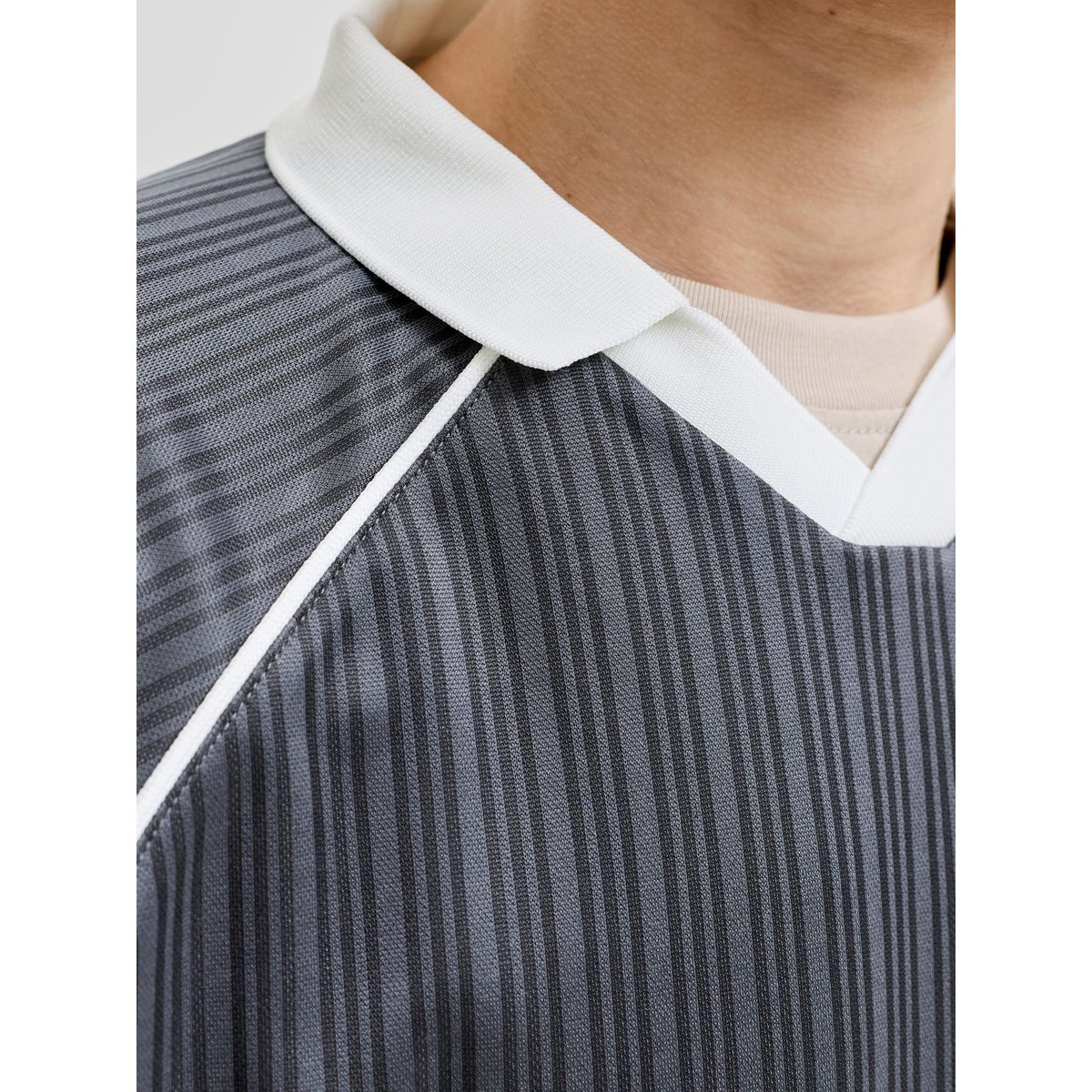 T-Shirt asphalt, JACK & JONES JUNIOR