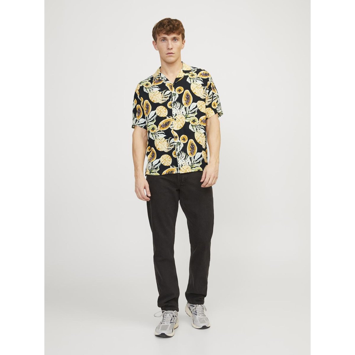 Chemise Chemise Relaxed Fit noire - black, JACK & JONES