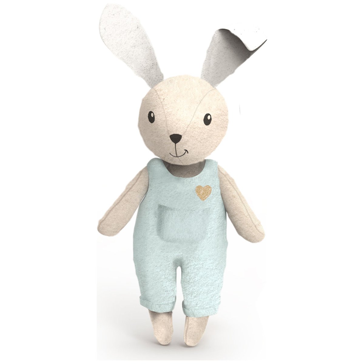 Famille lapin (4 personnages) multicolore, SPEEDY MONKEY