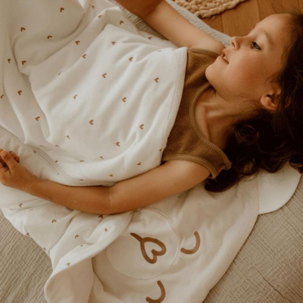 Sac de couchage 4 saisons beige, LES PETITES BILLES