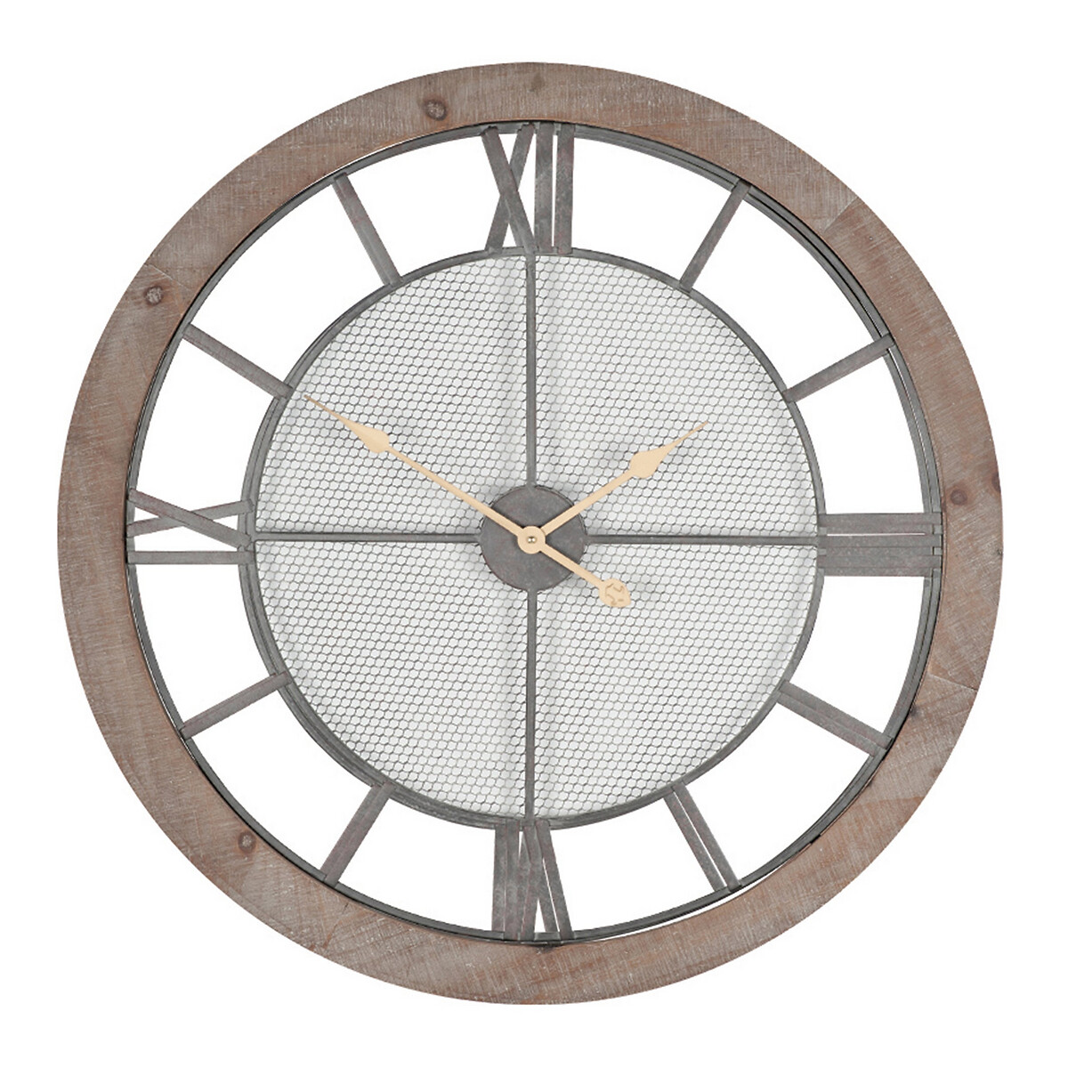80cm Natural Wood Wall Clock light natural wood, ÉDITÉ