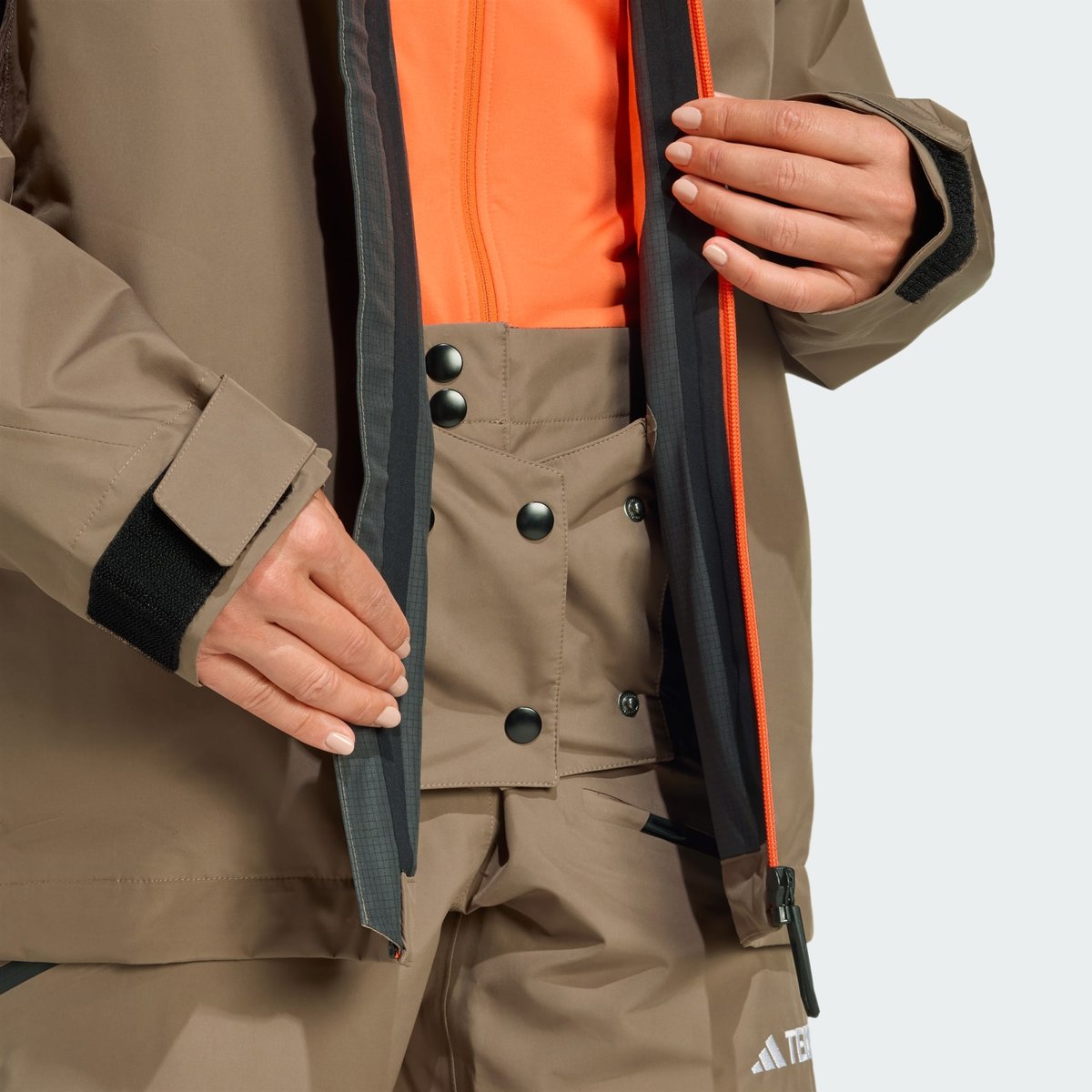 Veste Terrex Xperior Hybrid Primeknit Climaproof+ Veste Terrex Xperior Hybrid Primeknit Climaproof+ earth strata, adidas Performance