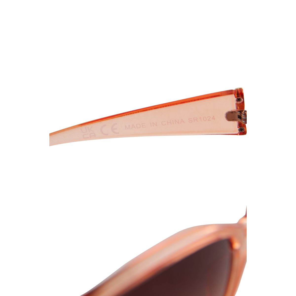 Lunettes de soleil à découpe effet dégradé orange, NEXT