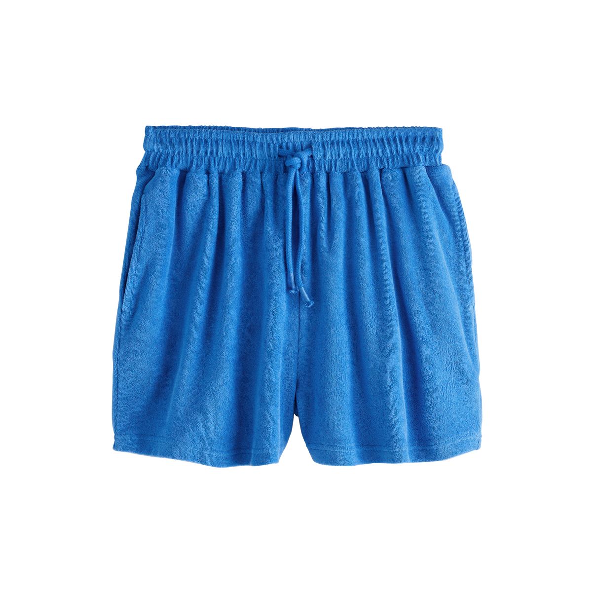 Short en tissu éponge bleu cobalt, NEXT