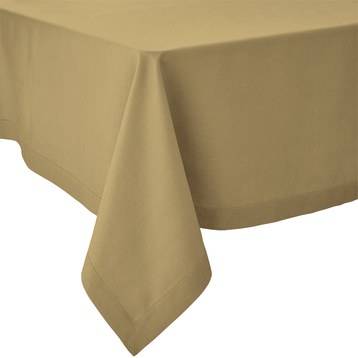 Nappe unie en lin, 170 gr/m², FLORENCE jaune sienne, ALEXANDRE TURPAULT