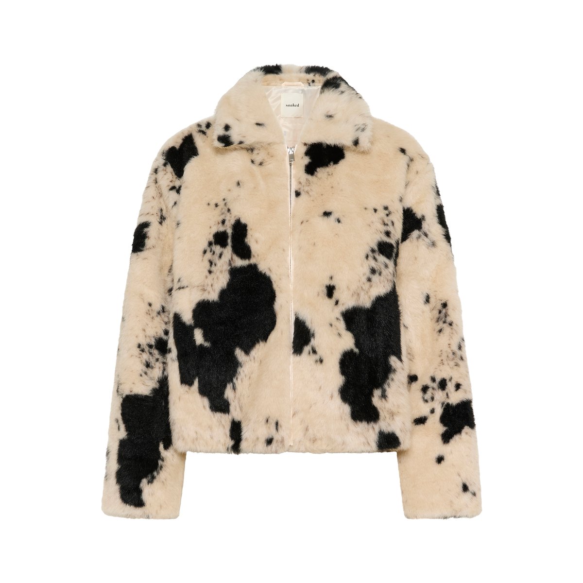 Veste d'extérieur blanc noir white and black animal, SOAKED IN LUXURY
