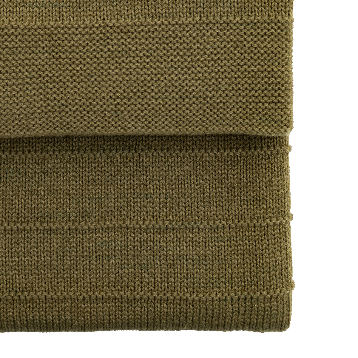 Flint Knit Throw olive, SO'HOME