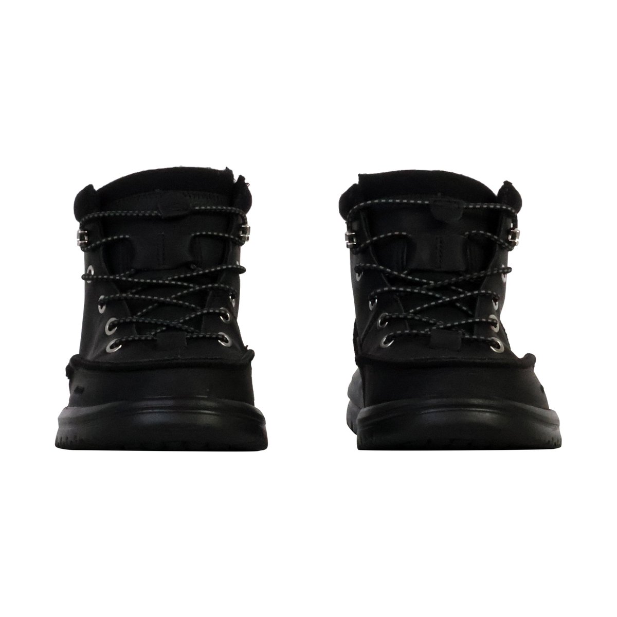 Mocassin Montante à Lacets Bradley Classic Tumbled noir/noir, HEY