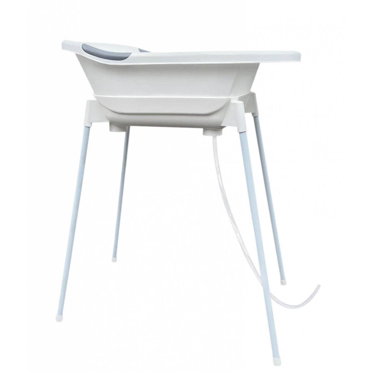 Support de baignoire + tuyau d'évacuation couleur unique, DBB REMOND