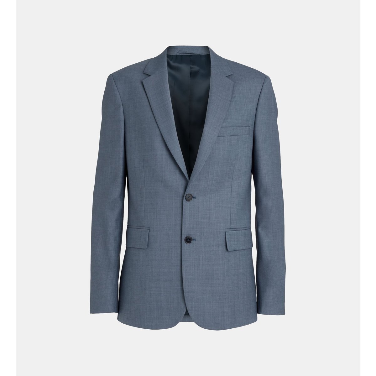 Veste de costume albino en laine bleu foncé, COMPTOIR GL