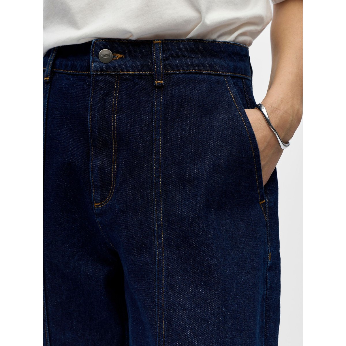 Jean dark blue denim, OBJECT
