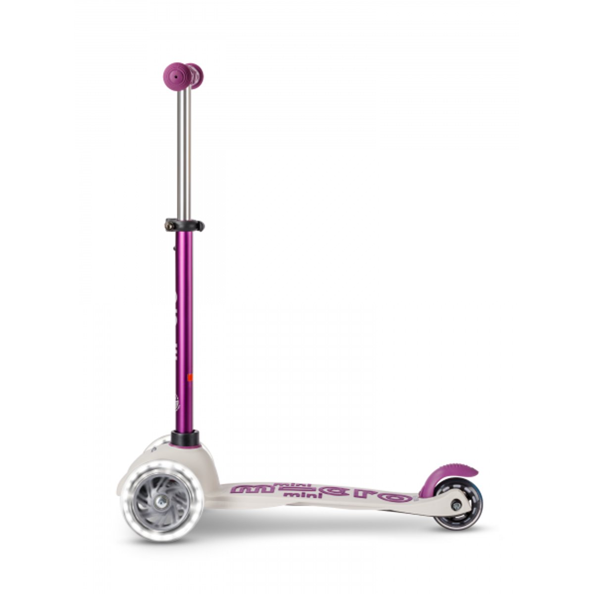 Mini Micro Deluxe Eco LED - Pourpre violet, MICRO MOBILITY