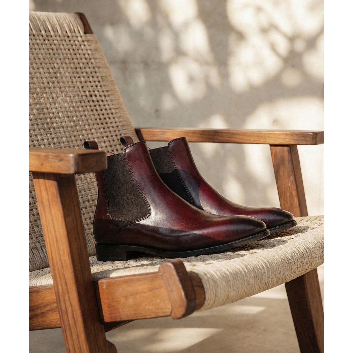 Bottines FIRENZE bordeaux, FINSBURY