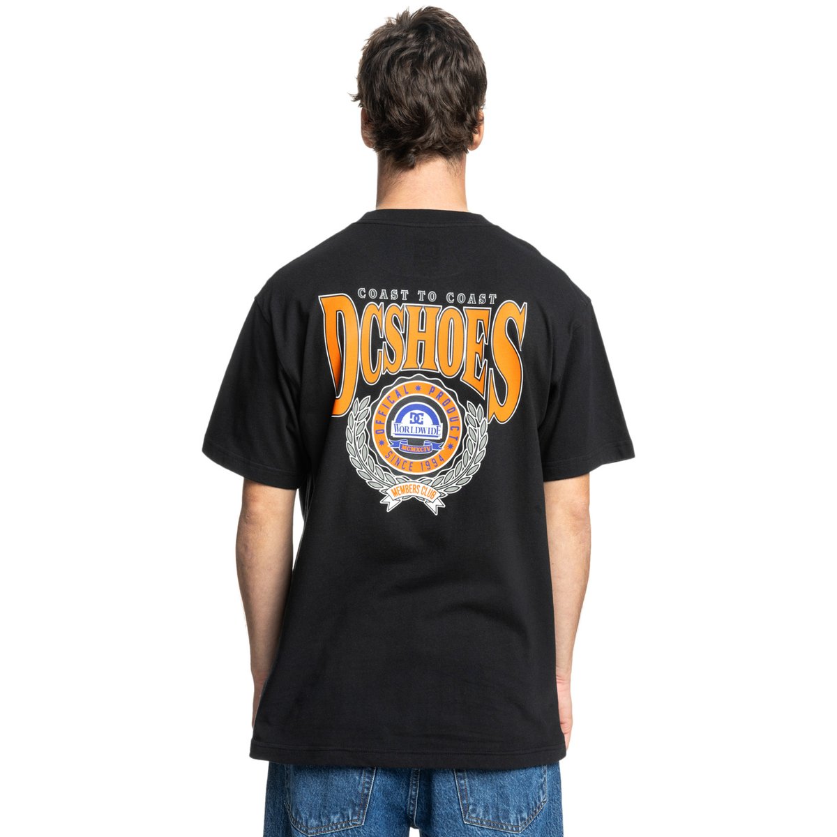 T-shirt à manches courtes MEMBERS ONLY. noir black, DC SHOES