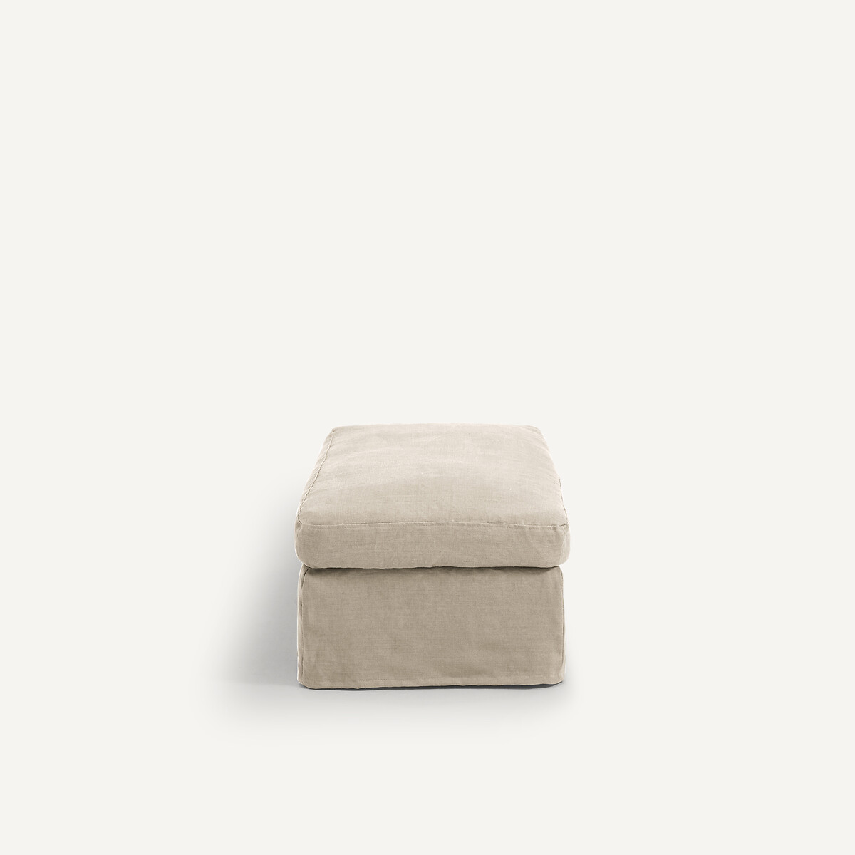 Repose-pieds lin froissé, Neo Chiquito naturel, AM.PM
