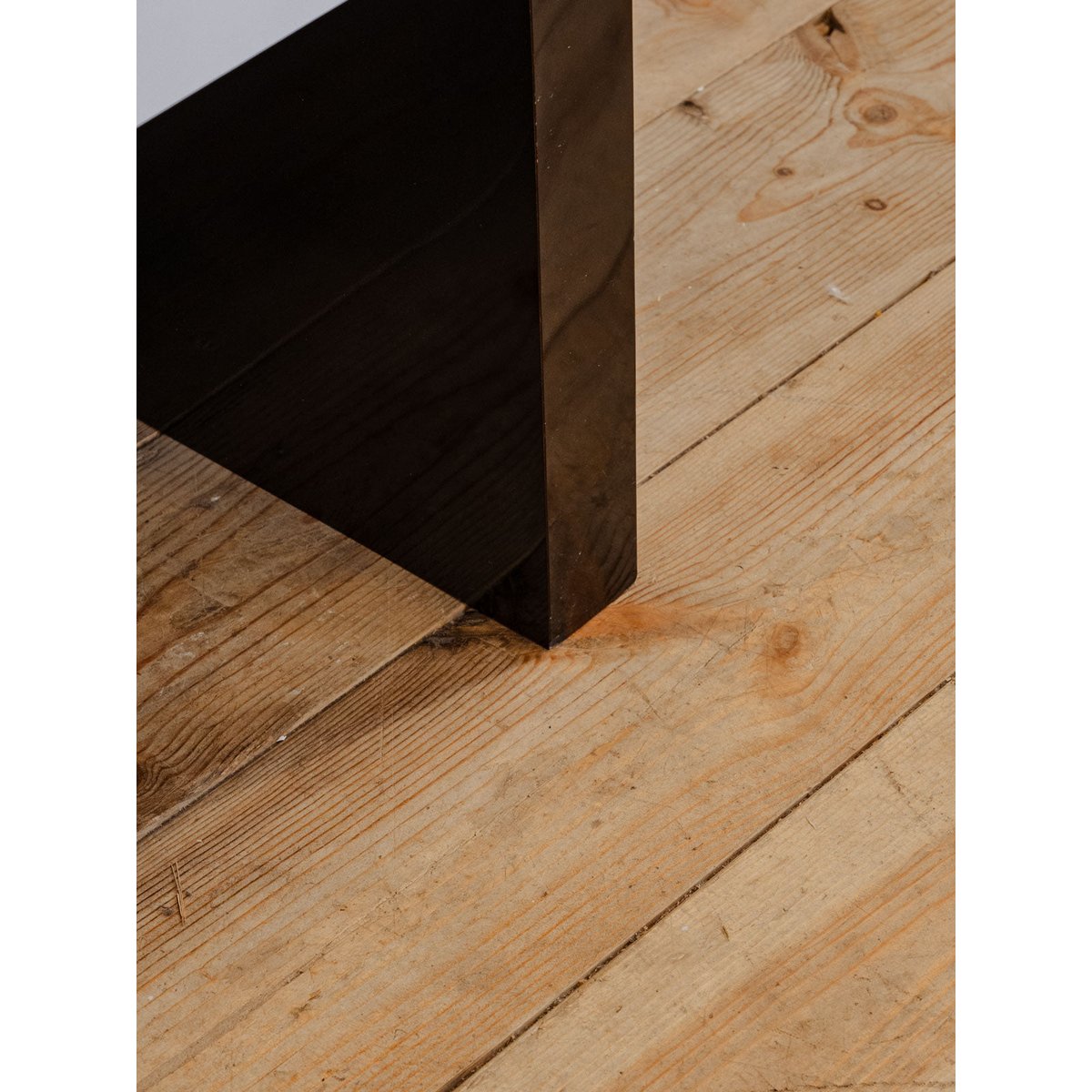 Table basse en bois noir et blanc Donna N°983 - Bon état noir, DEBONGOUT