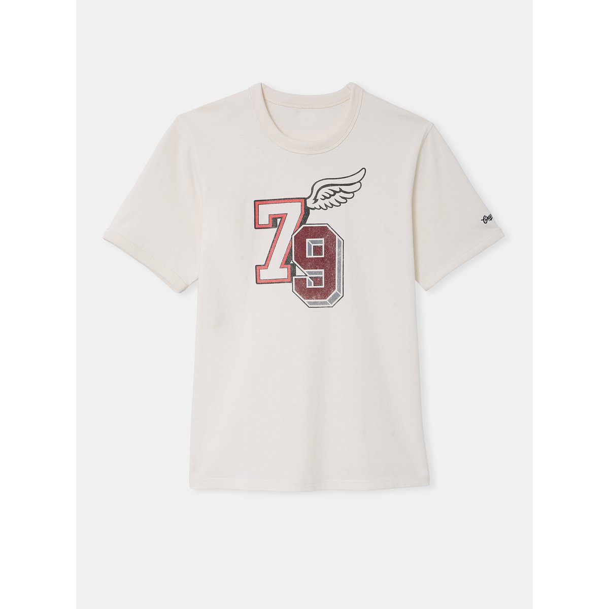 T-Shirt en coton DOREMI écru, CHEVIGNON