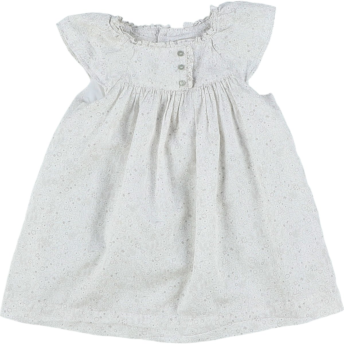 Robe -  Très bon état blanc;gris, BOUT'CHOU