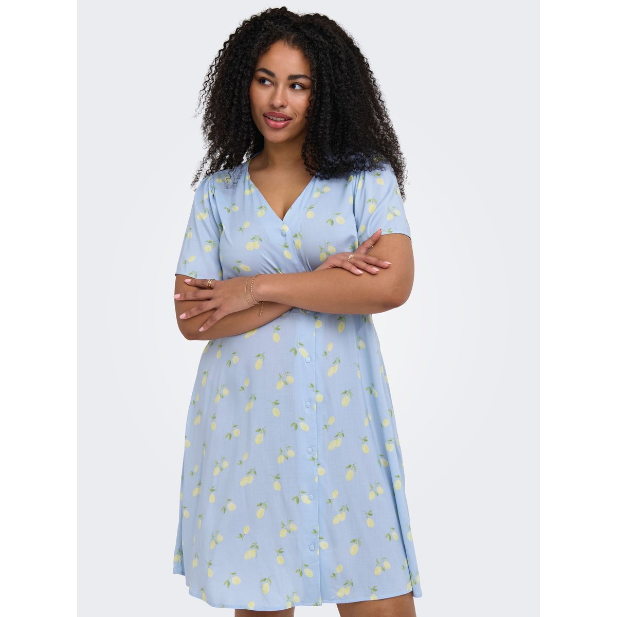 Robe cashmere blue 1, ONLY CARMAKOMA