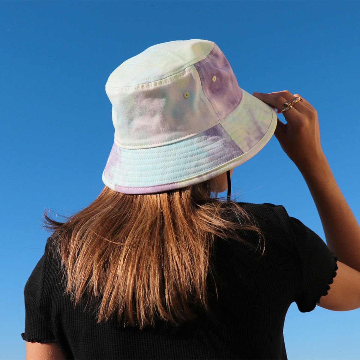 Bob Chapeau BOBOLINO TIE & DYE bleu, CACATOES