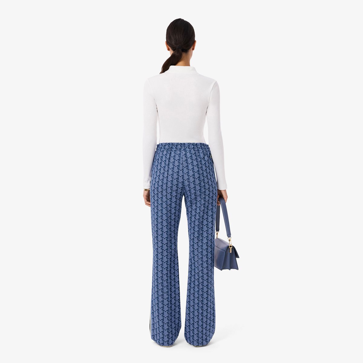 Pantalon de survêtement bleu-ait, LACOSTE
