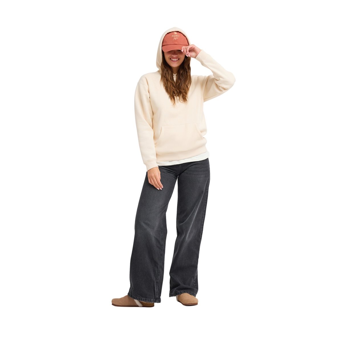Sweat capuche décontracté SURF STOKED BRUSHED. beige parchment, ROXY