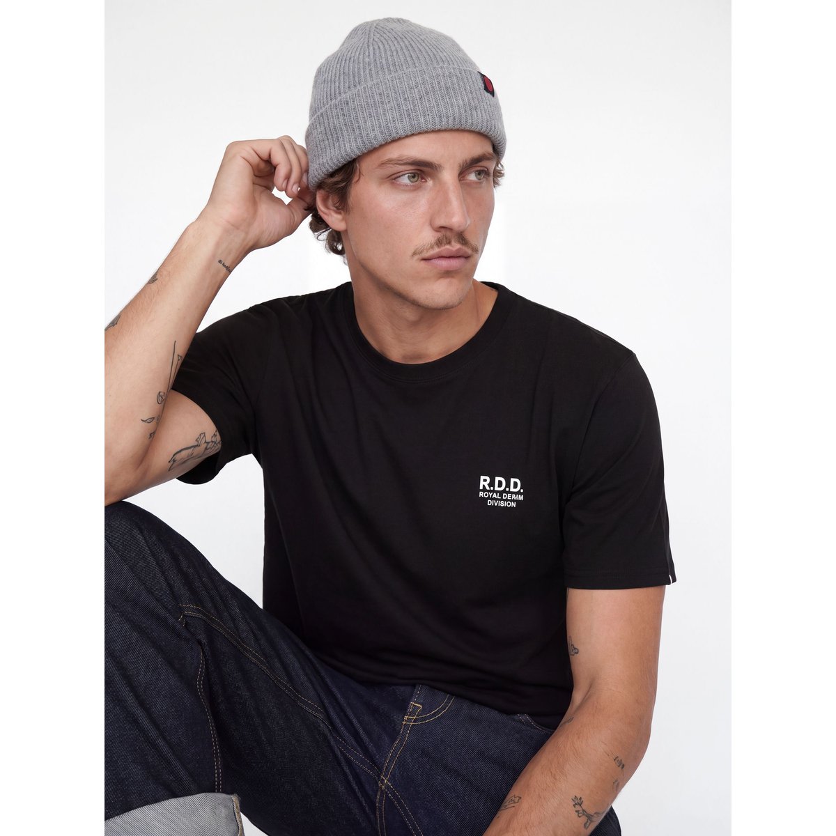 T-Shirt noire - black, JACK & JONES