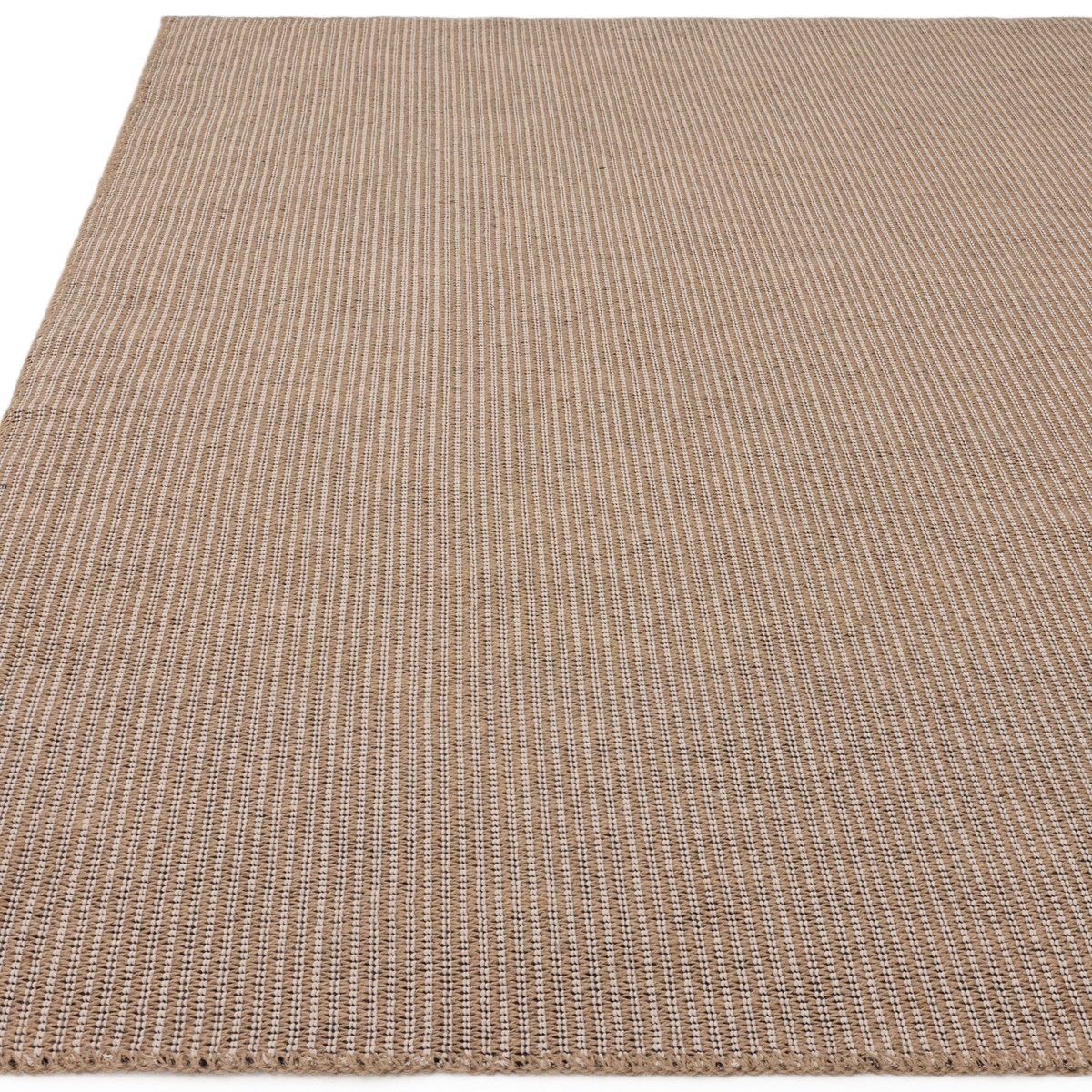 Tapis moderne en jute et coton TISSY beige, NOVATREND