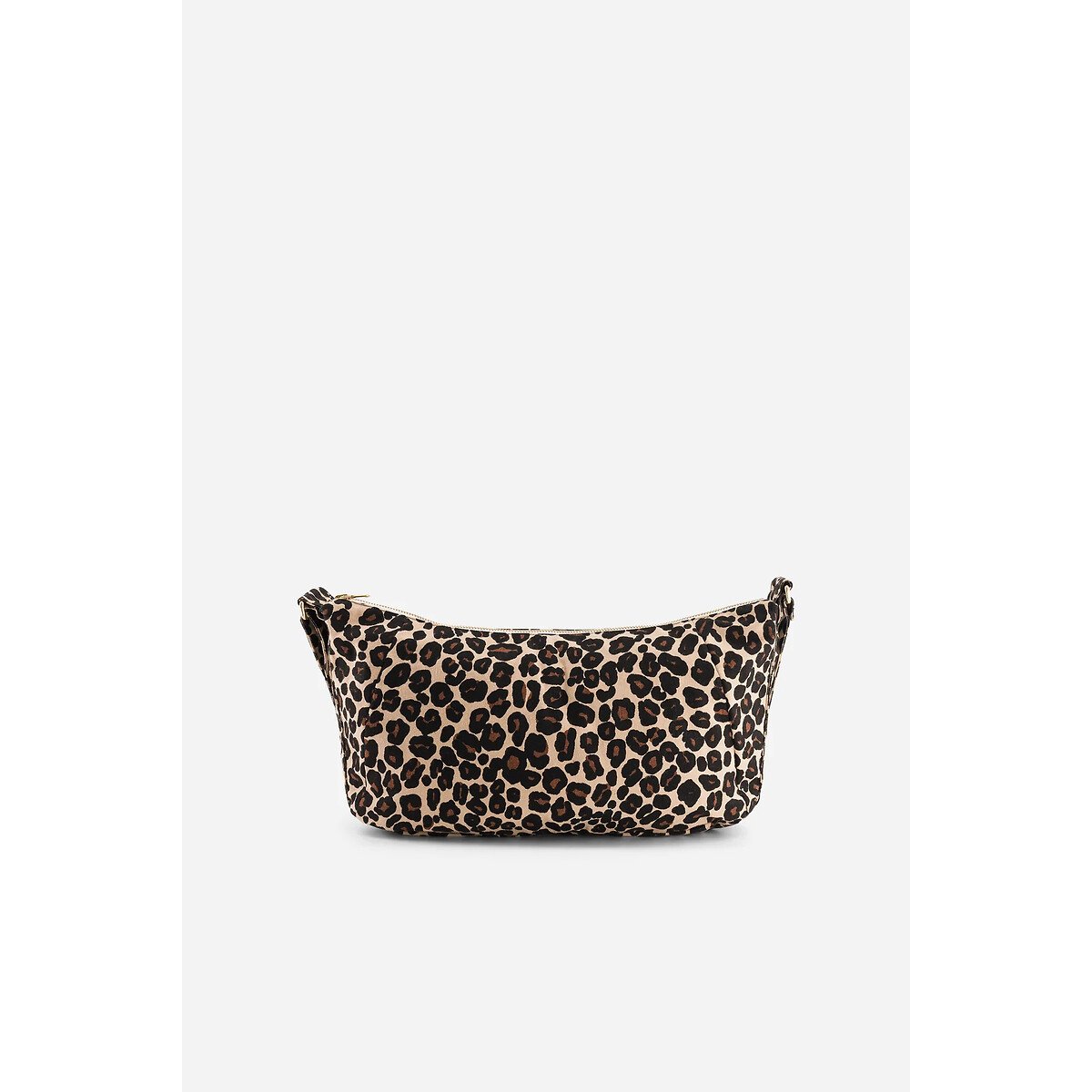 Borsa crossbody in tela stampata MINI CHARLOT leopardata beige, RIVEDROITE
